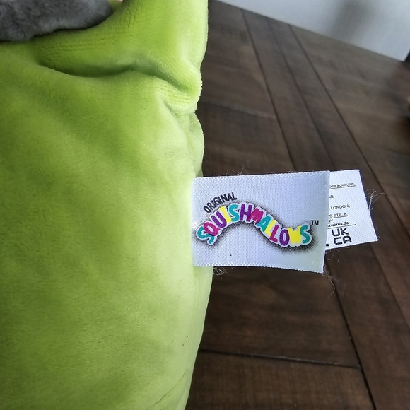 Three super cute Squishmallow's Crab, Dino, and Corgi - Picture 5 of 9